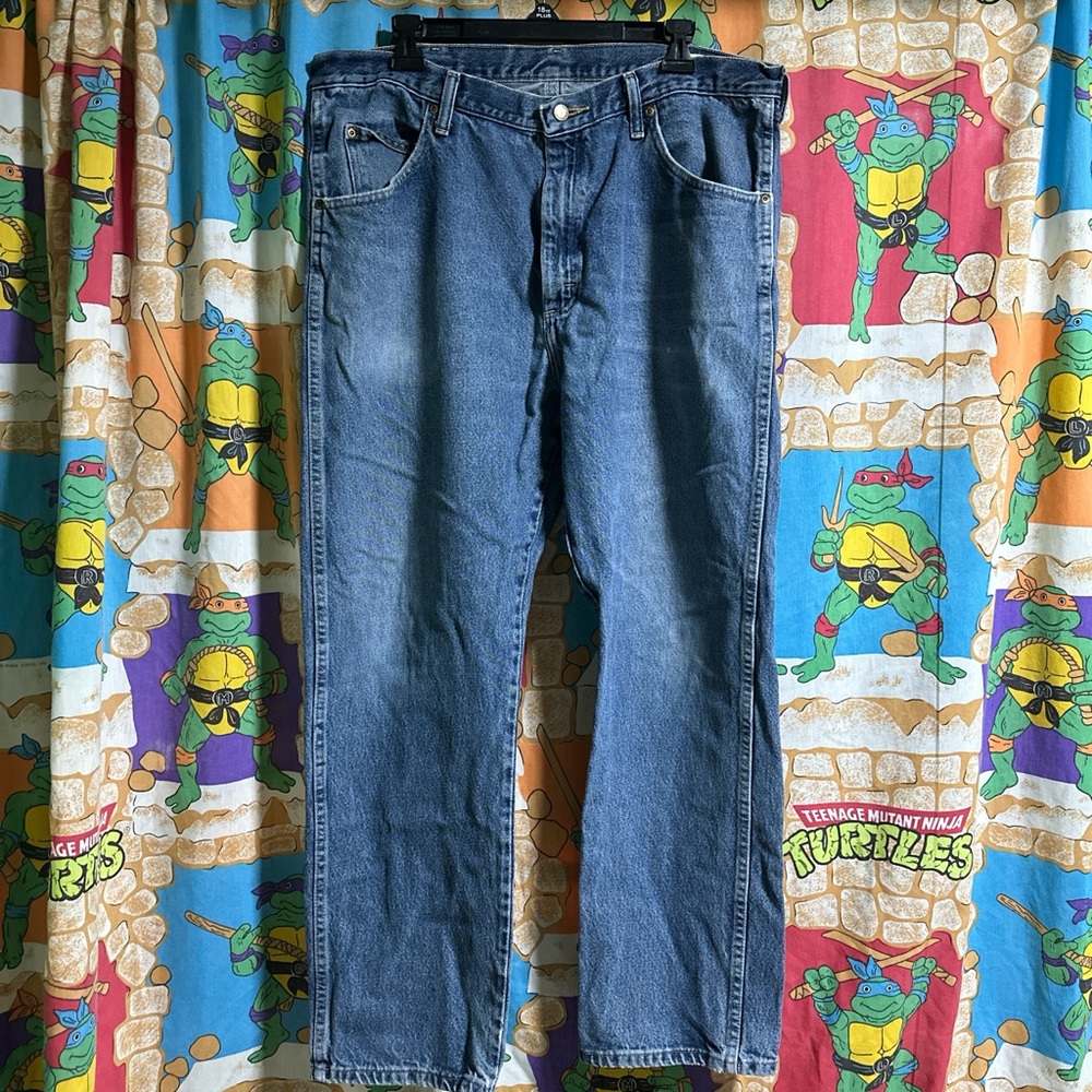 Wrangler Men's Straight Blue Jeans